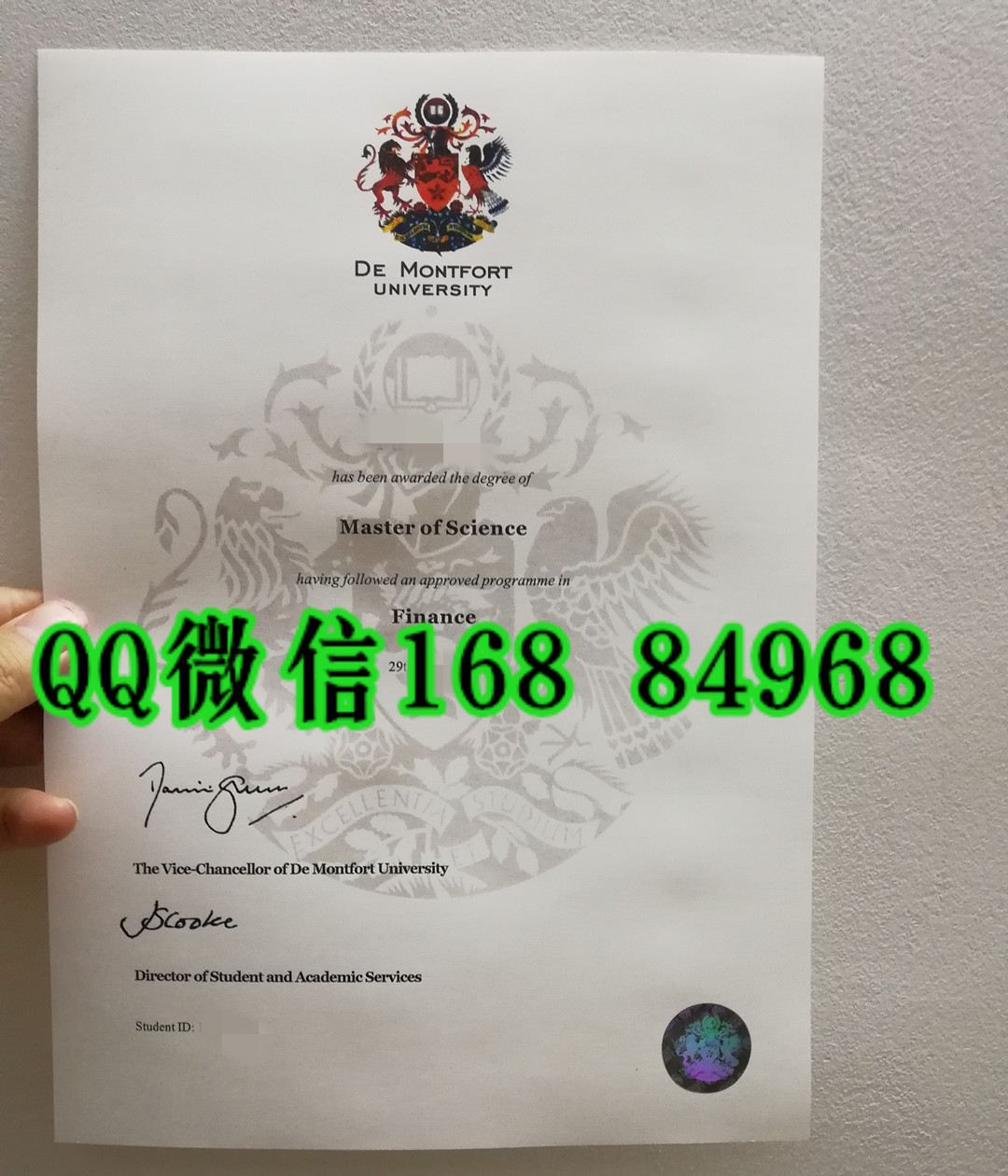 de montfort university diploma degree，英国德蒙福特大学学位毕业证