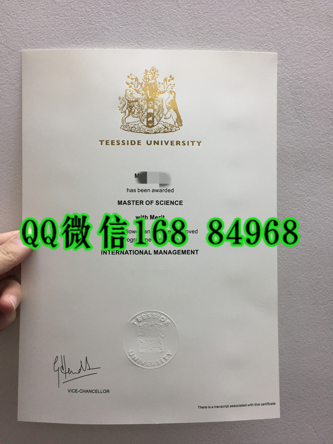Teesside University diploma degree,英国提赛德大学毕业证学位实拍