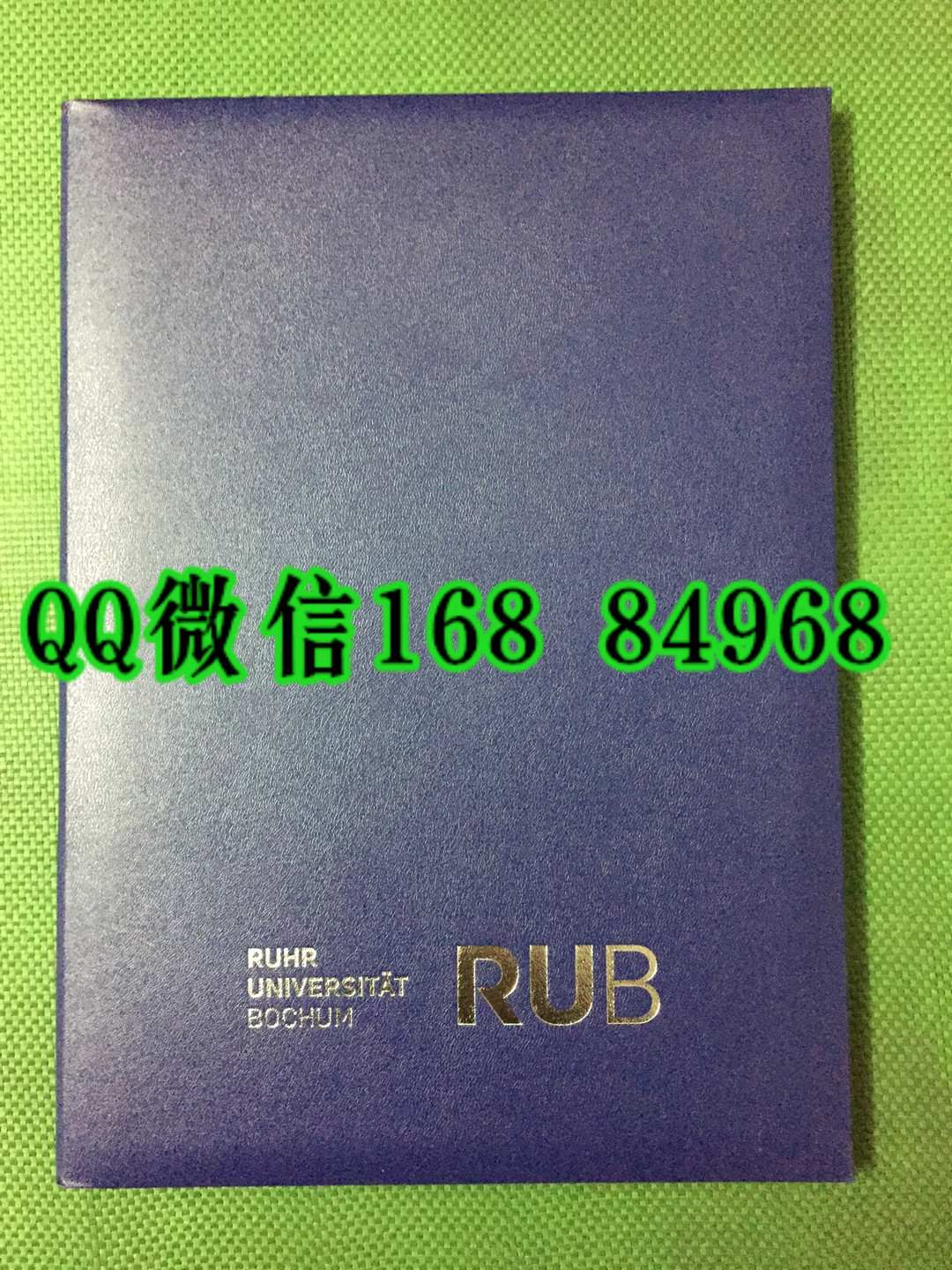 德国波鸿鲁尔大学学位证毕业证外壳，ruhr university bochum diploma Cover