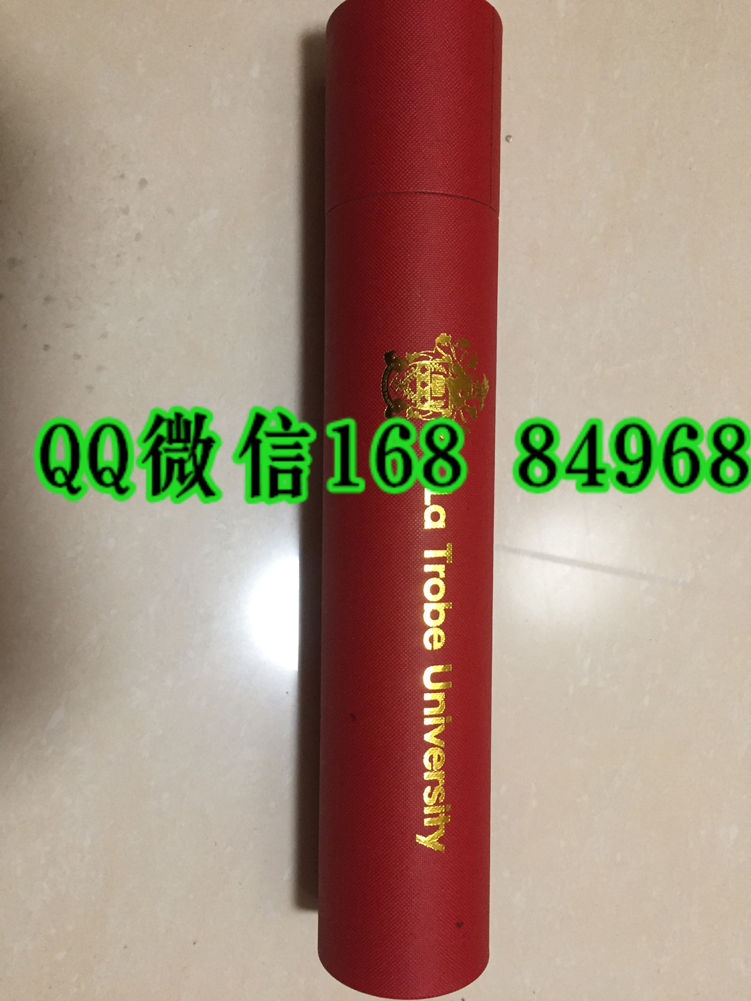 澳洲拉筹伯大学毕业证外壳卷筒定制_La Trobe University diploma Cover