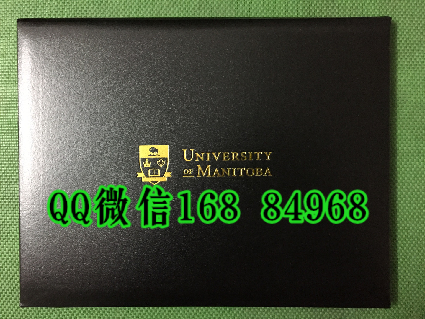 加拿大曼尼托巴大学毕业证外壳定制，University of Manitoba diploma Cover