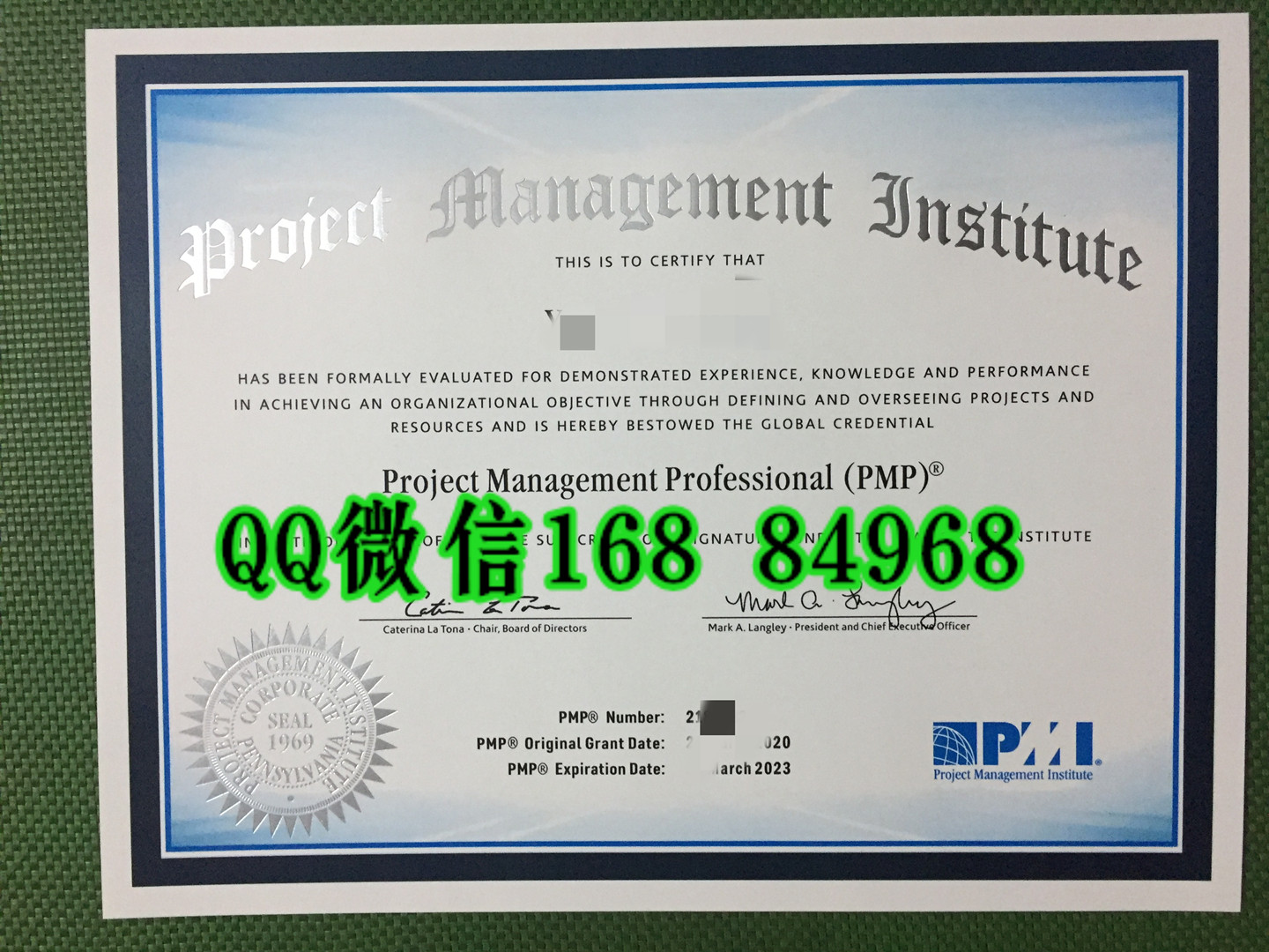 最新版本PMP项目管理专业人士资格认证书，project management institute证书_PMP项目管理证书