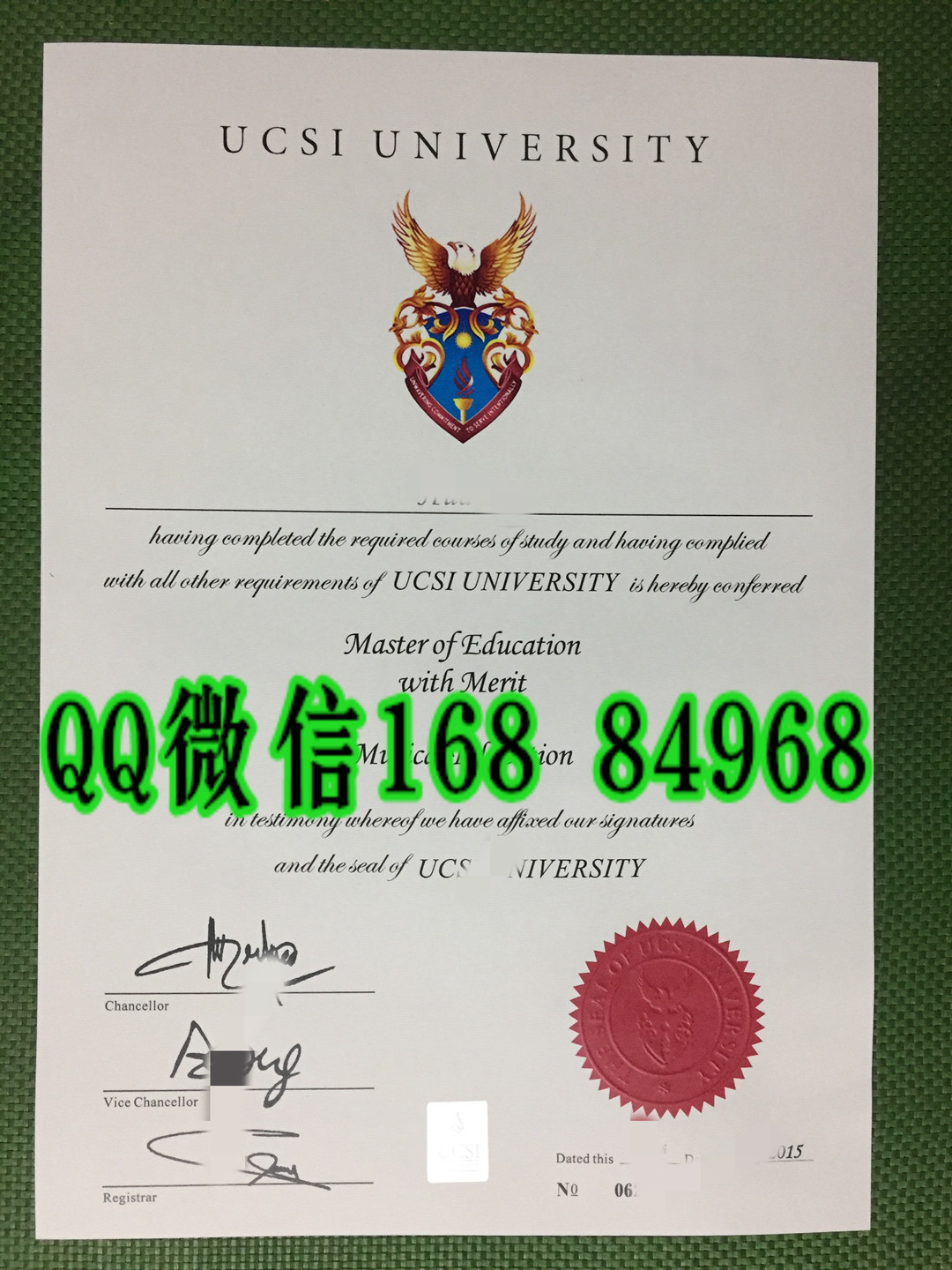 实拍马来西亚思特雅大学毕业证学位证，ucsi university diploma degree