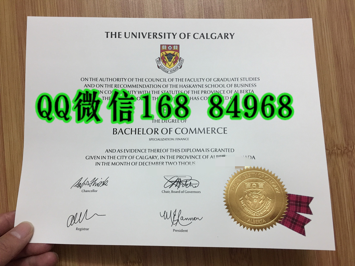 加拿大卡尔加里大学毕业证学位证案例，University of Calgary diploma degree