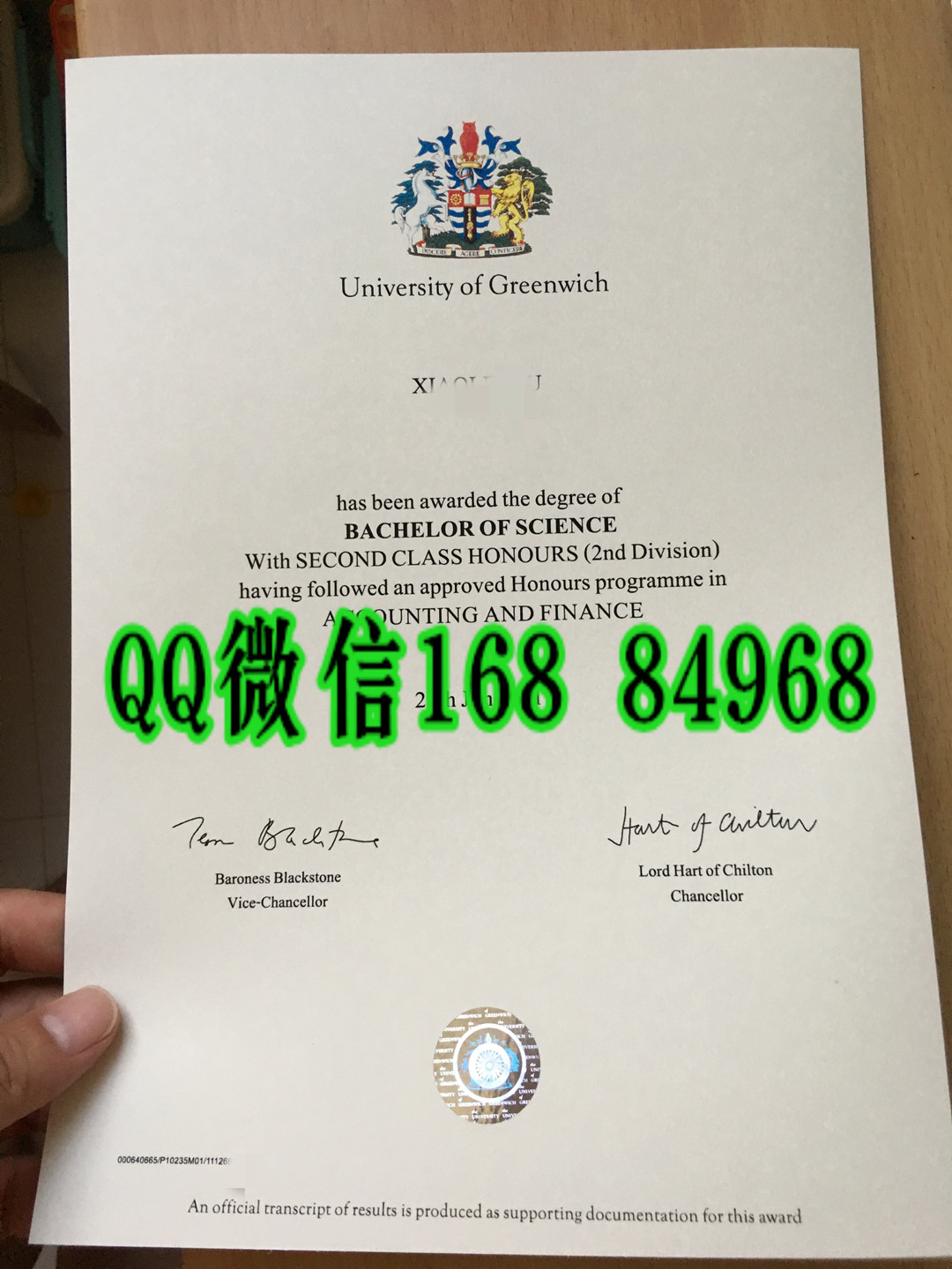 分享英国格林威治大学毕业证成绩单，University of Greenwich diploma degree