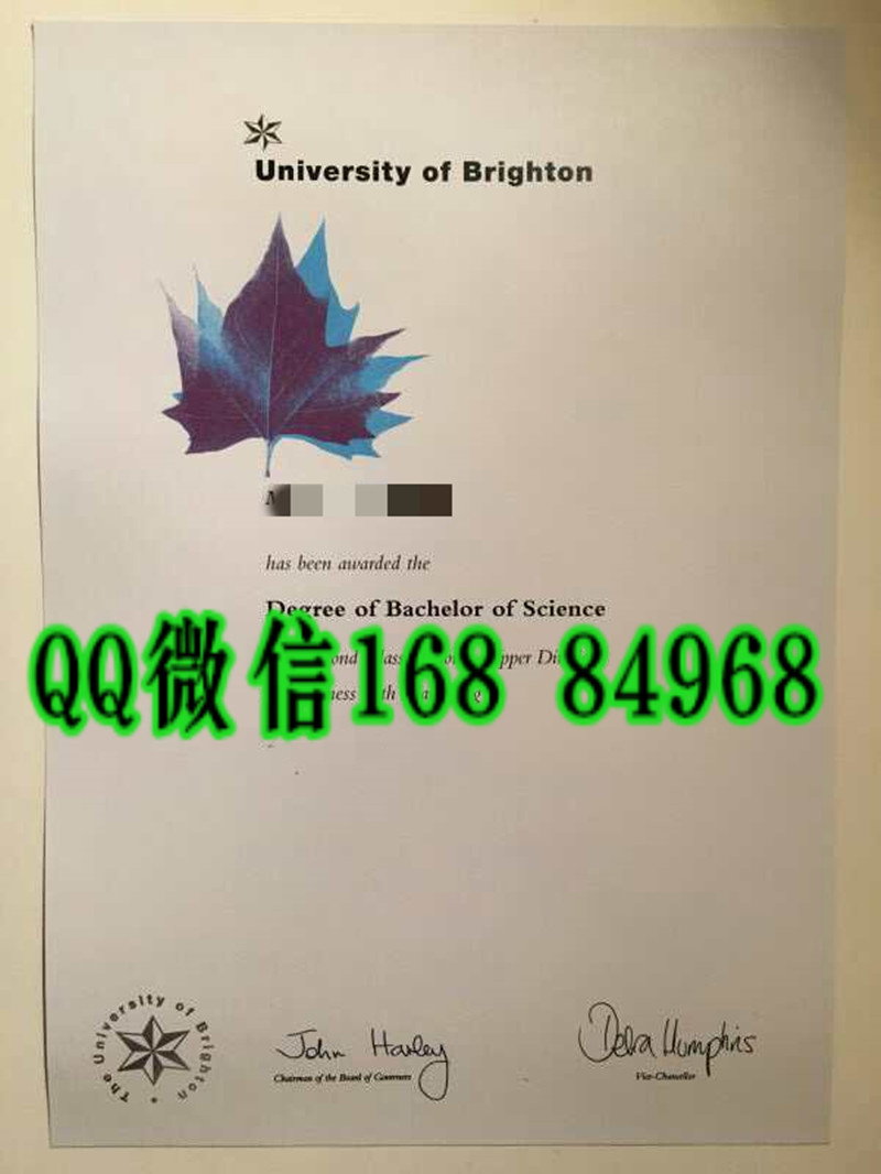 复制补办：英国布莱顿大学毕业证，英国布莱顿大学成绩单，英国大学毕业证成绩单