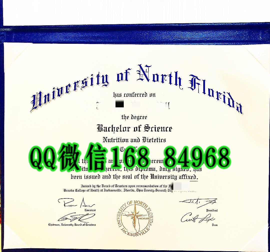 美国北佛罗里达大学毕业证范例，university of north florida diploma degree