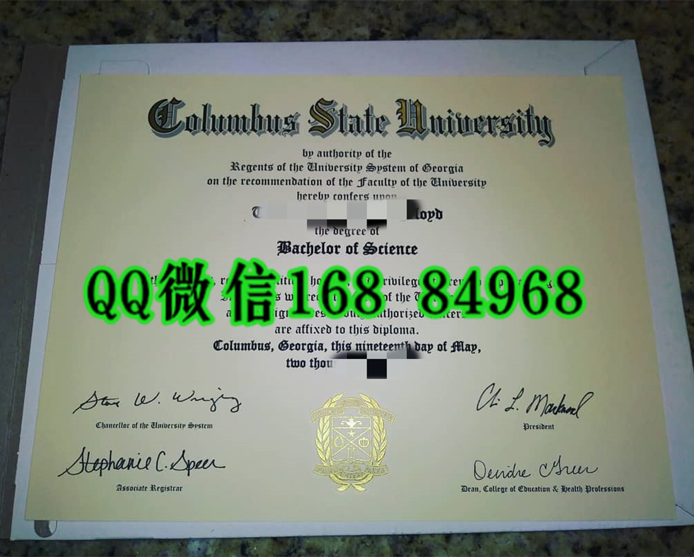 美国哥伦布州立大学毕业证，Columbus State University diploma certificate