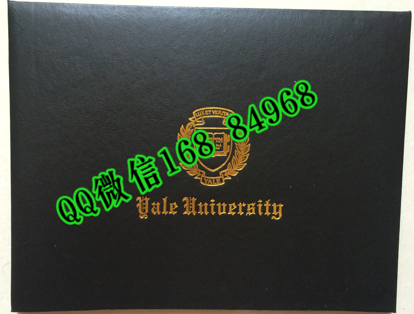 定制美国耶鲁大学毕业证外壳，Yale University diploma Cover