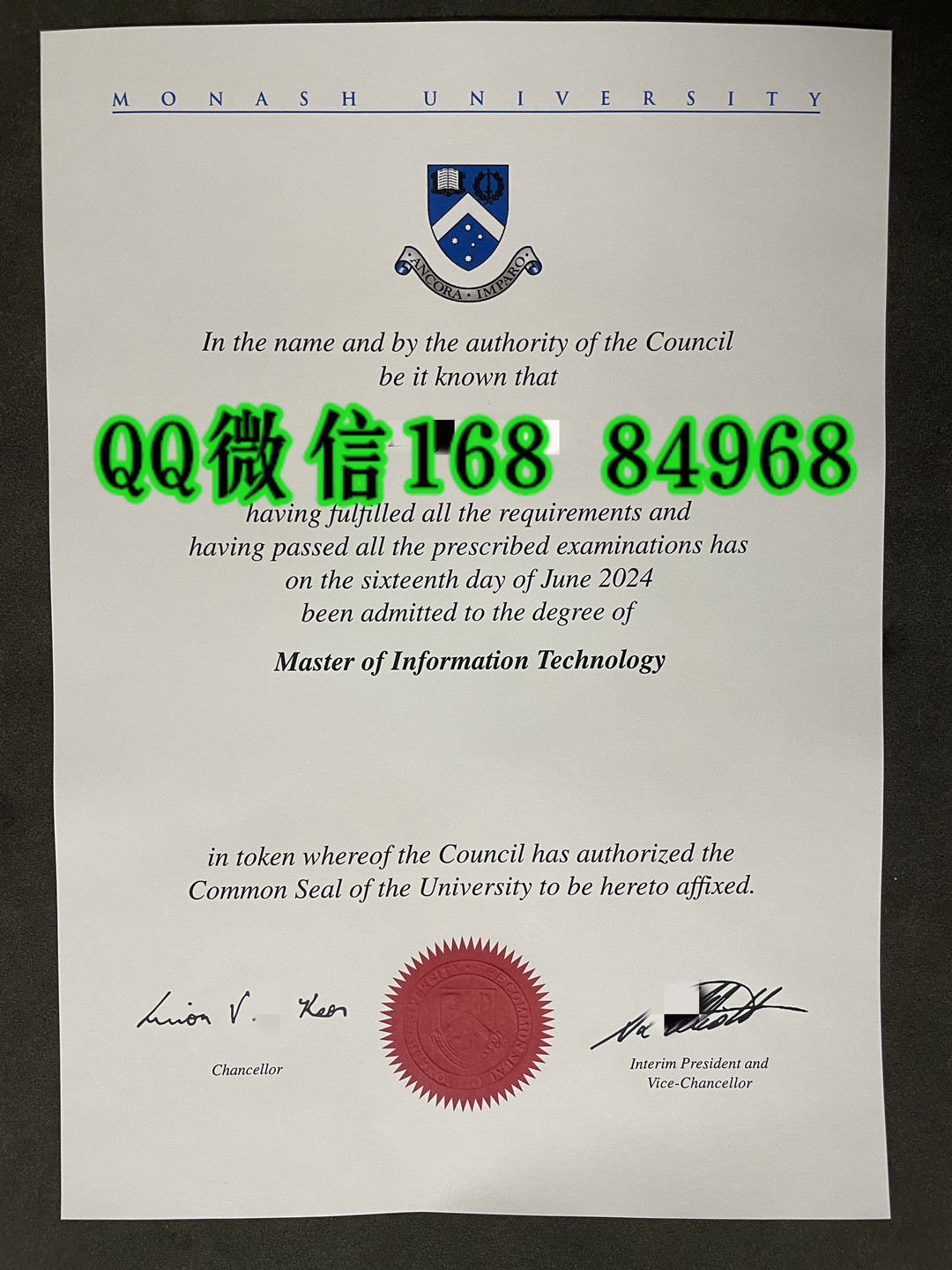 2024年澳洲阿德莱德大学毕业证硕士学位证书，Adelaide University master degree