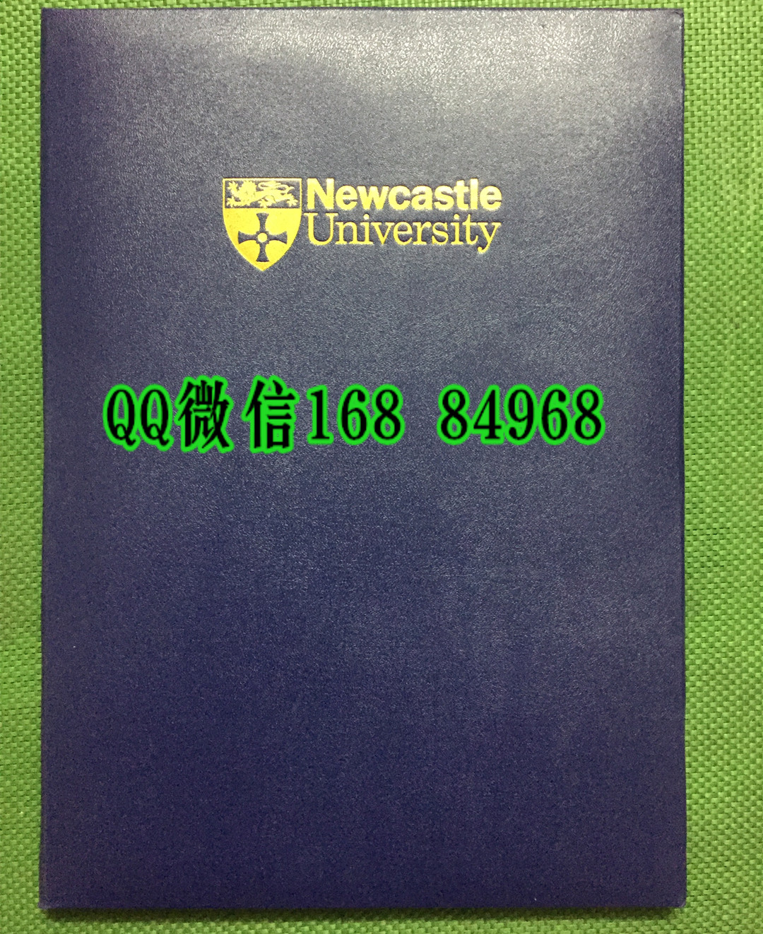 英国纽卡斯尔大学毕业证外壳，英国纽卡斯尔大学文凭封皮