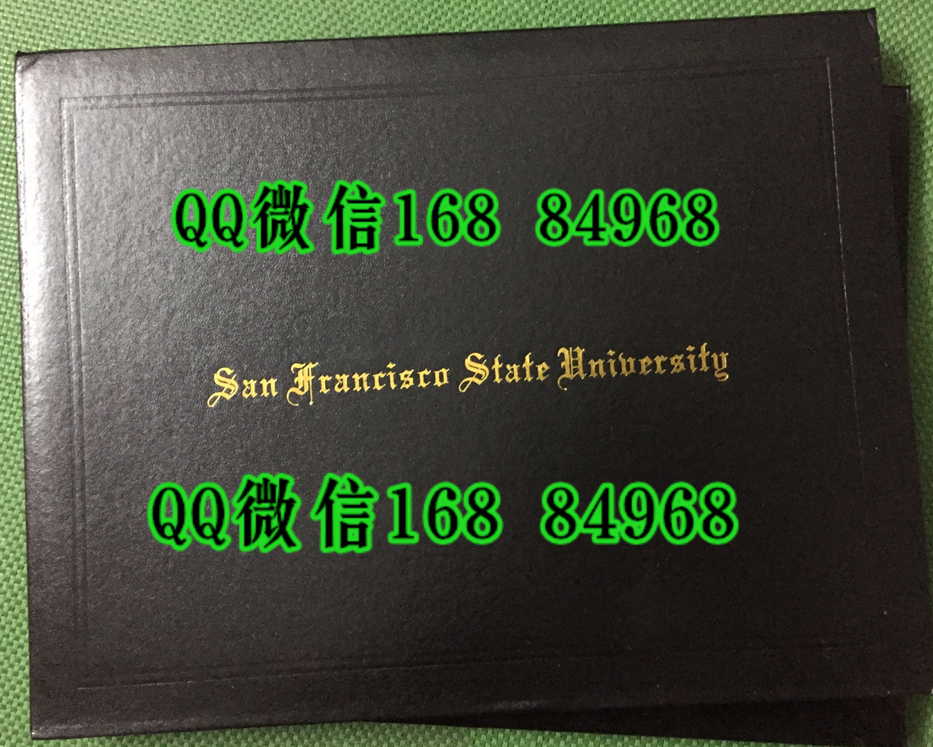 旧金山州立大学毕业证外壳，旧金山州立大学文凭封皮，San Francisco State University diploma Cover
