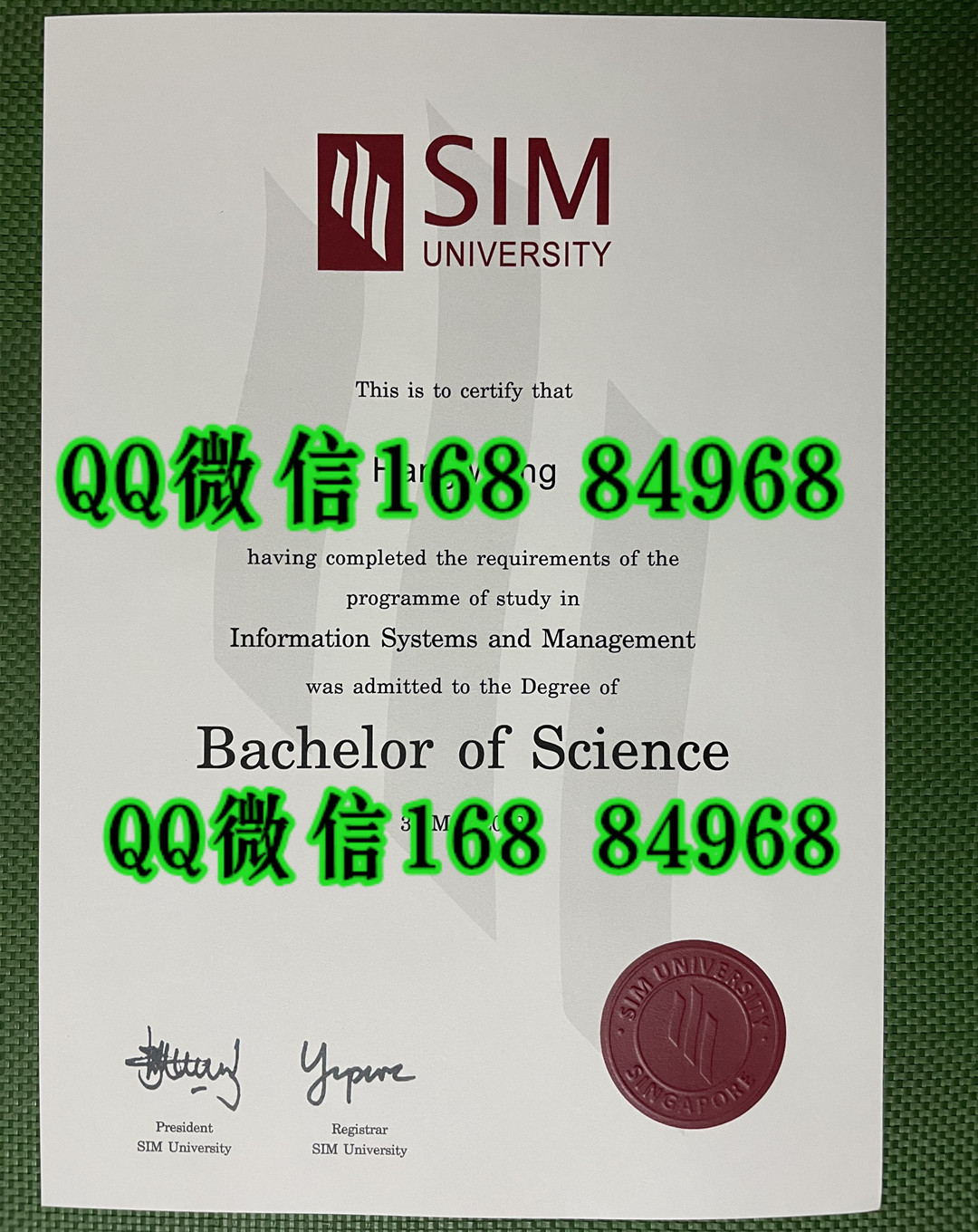 新加坡管理学院SIM毕业证学位证，singapore institute of management diploma degree