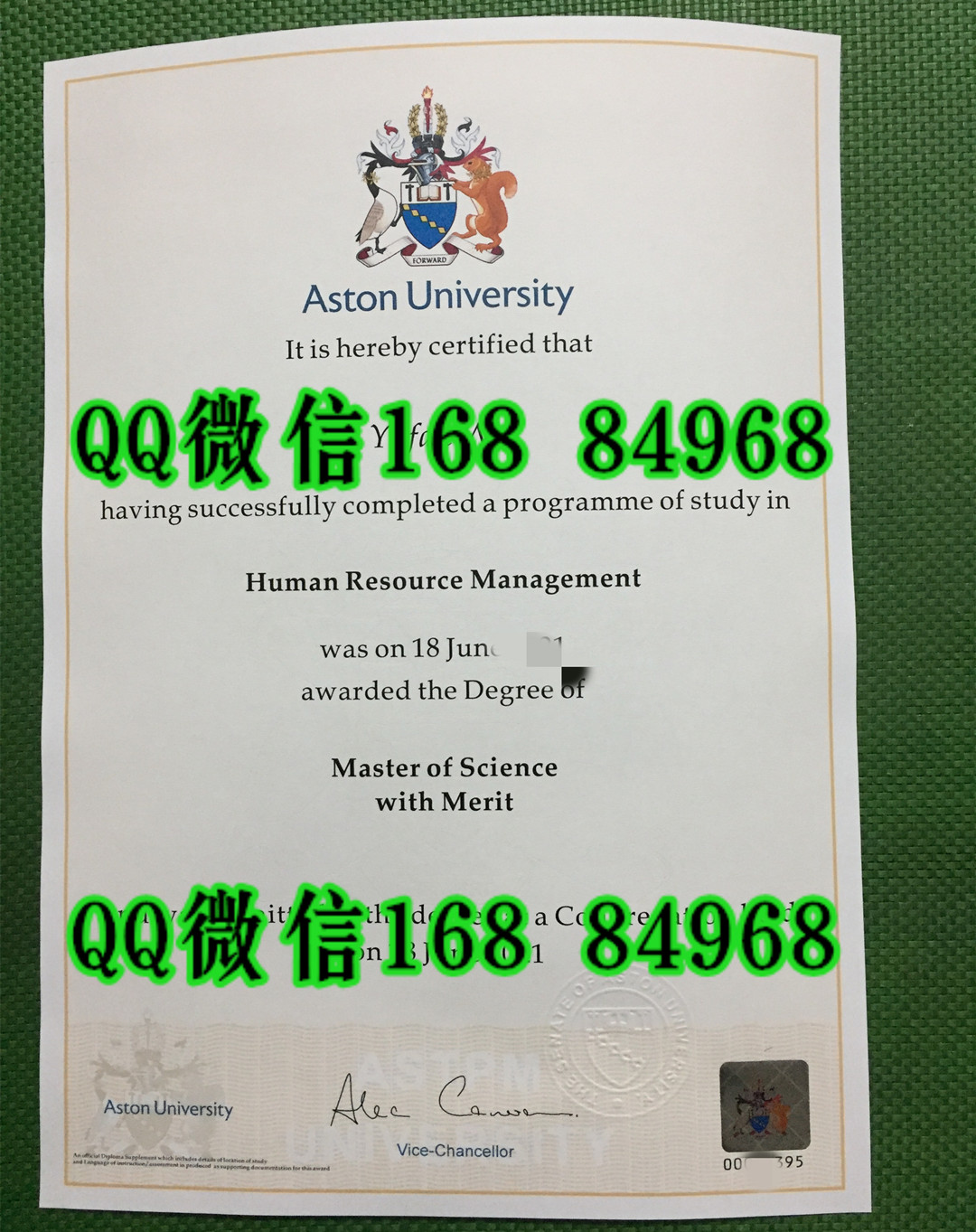 英国阿斯顿大学毕业证成绩单留才认证，Aston University diploma degree