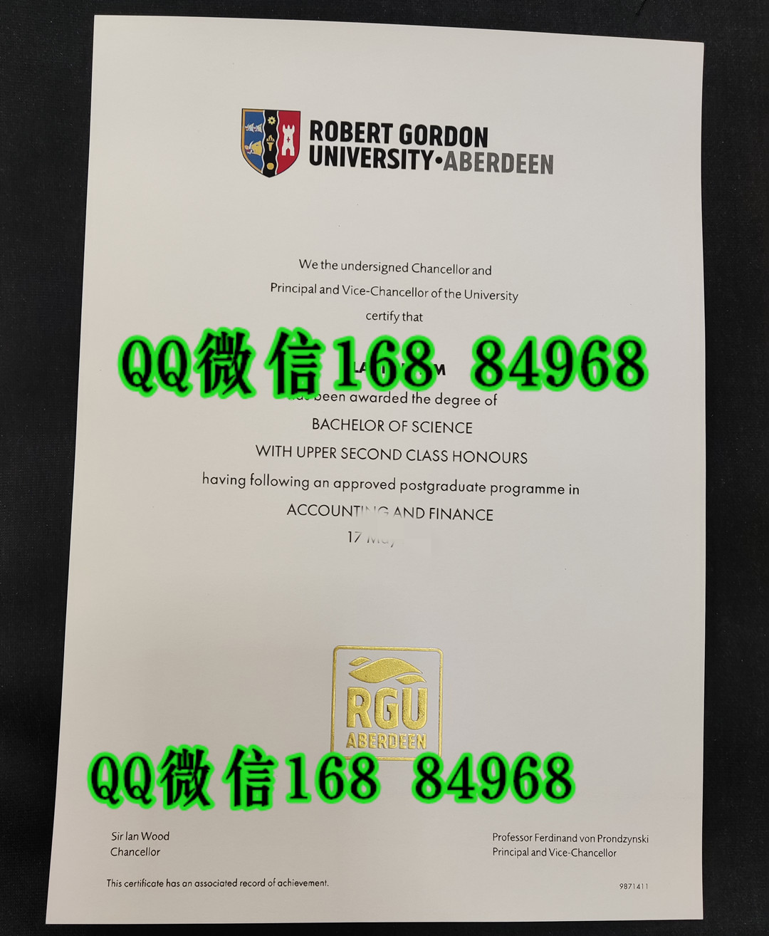英国罗伯特戈登大学毕业证学位证，Robert Gordon University diploma degree